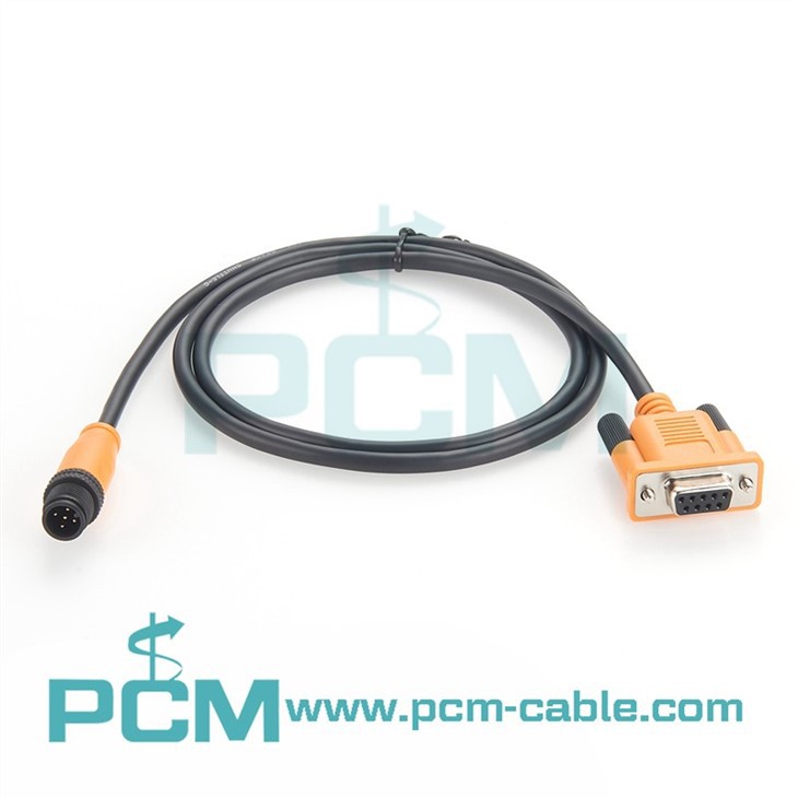 M12-to-DB9 5-Pin Adapter Cable [NMEA 2000, CANopen]