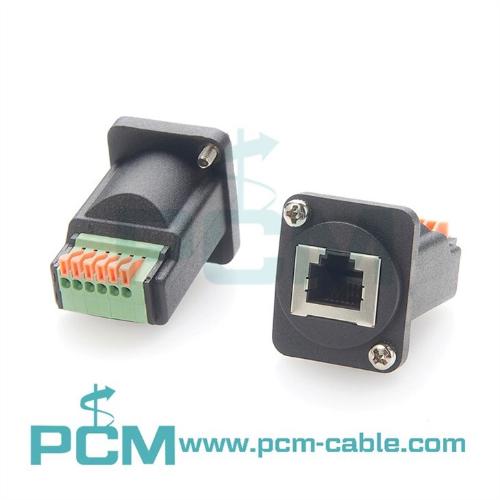 RJ12 D-Type Connector