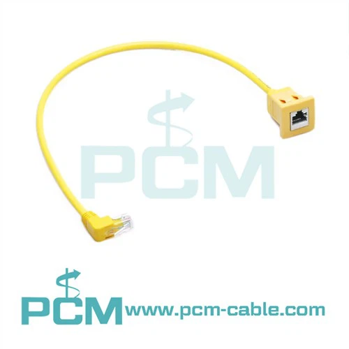 イーサネットケーブルのRJ45CAT5e超高速パネルマウントスナップ
