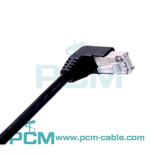 RJ45成形Cat6パッチケーブル直角