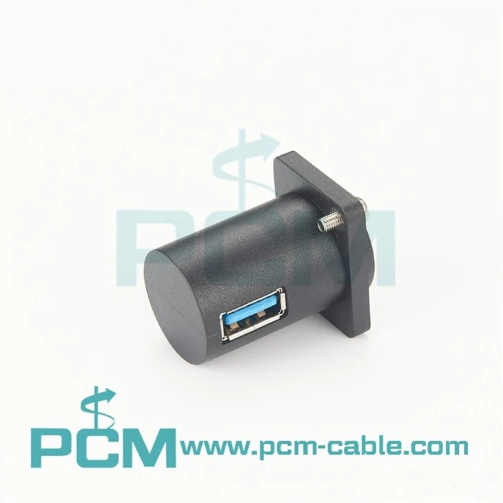 Pass Through Solderless Bulkhead Coupler