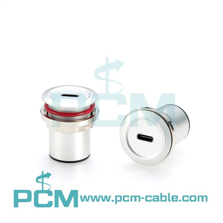 USB C Female to Female Bulkhead Adapter