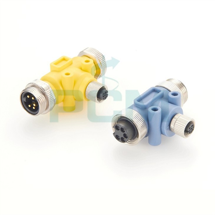 Waterproof T Connector M12 to 78