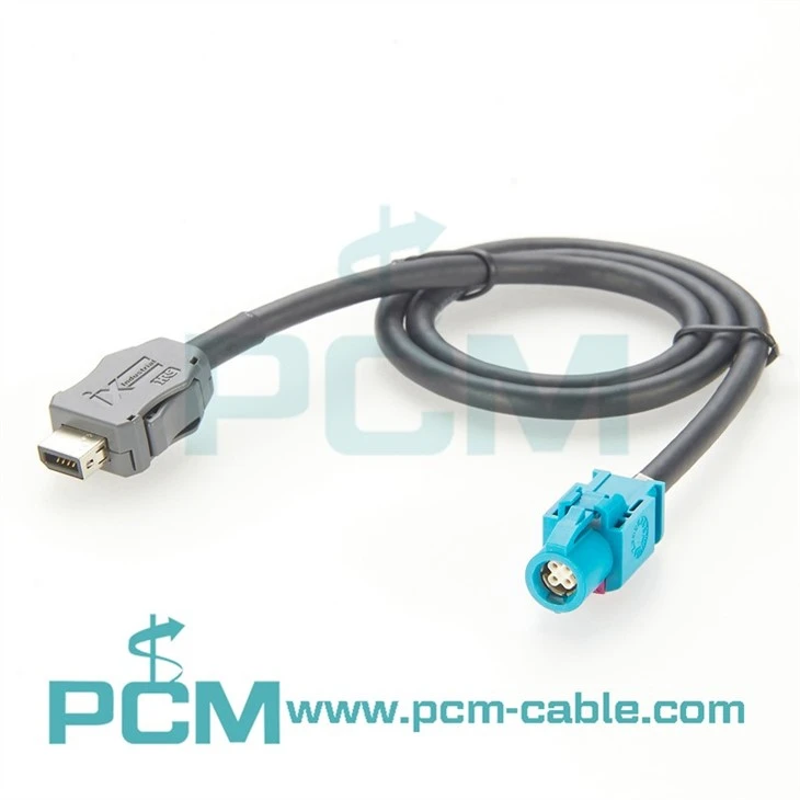 HSD to IX Plug 4Pin Z Code Female Extension Cable In-car entertainment system connector cable