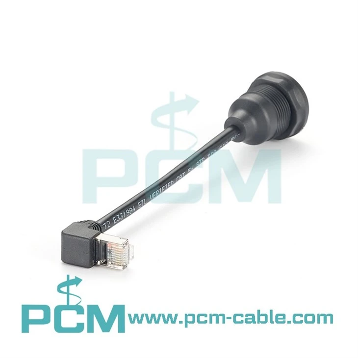 panel mount ethernet cable