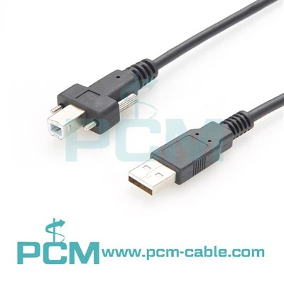 ハイフレックスUSB 2.0 B男性ケーブル
