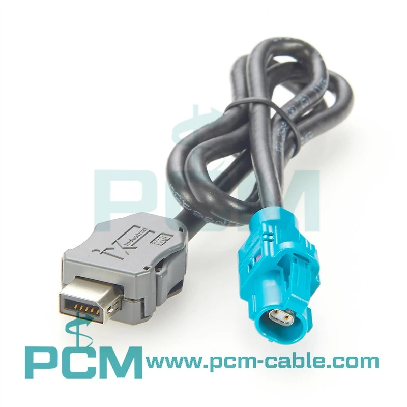 IX plug to H-MTD Automotive High Speed Cable Assemblies Automotive Industrial Ethernet Harness IX plug to H-MTD Automotive High Speed Cable Assemblies Automotive Industrial Ethernet Harness