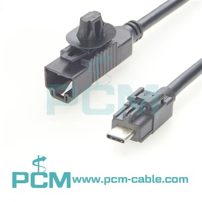USB Cコネクタを備えたHsautolink USCAR USBケーブルアセンブリ