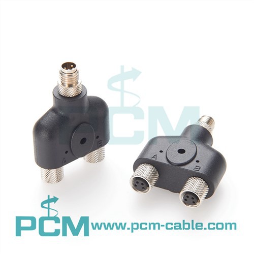 M8 スプリッター アクチュエーターとセンサー スプリッター