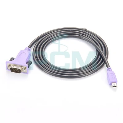 ミニ USB から RS232 シリアル アダプタ RS232 DB9 オス コンバータ ケーブル