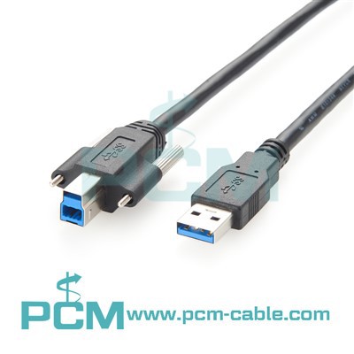 USB 3。0産業カメラケーブルUSBタイプAからUSBタイプBを使用